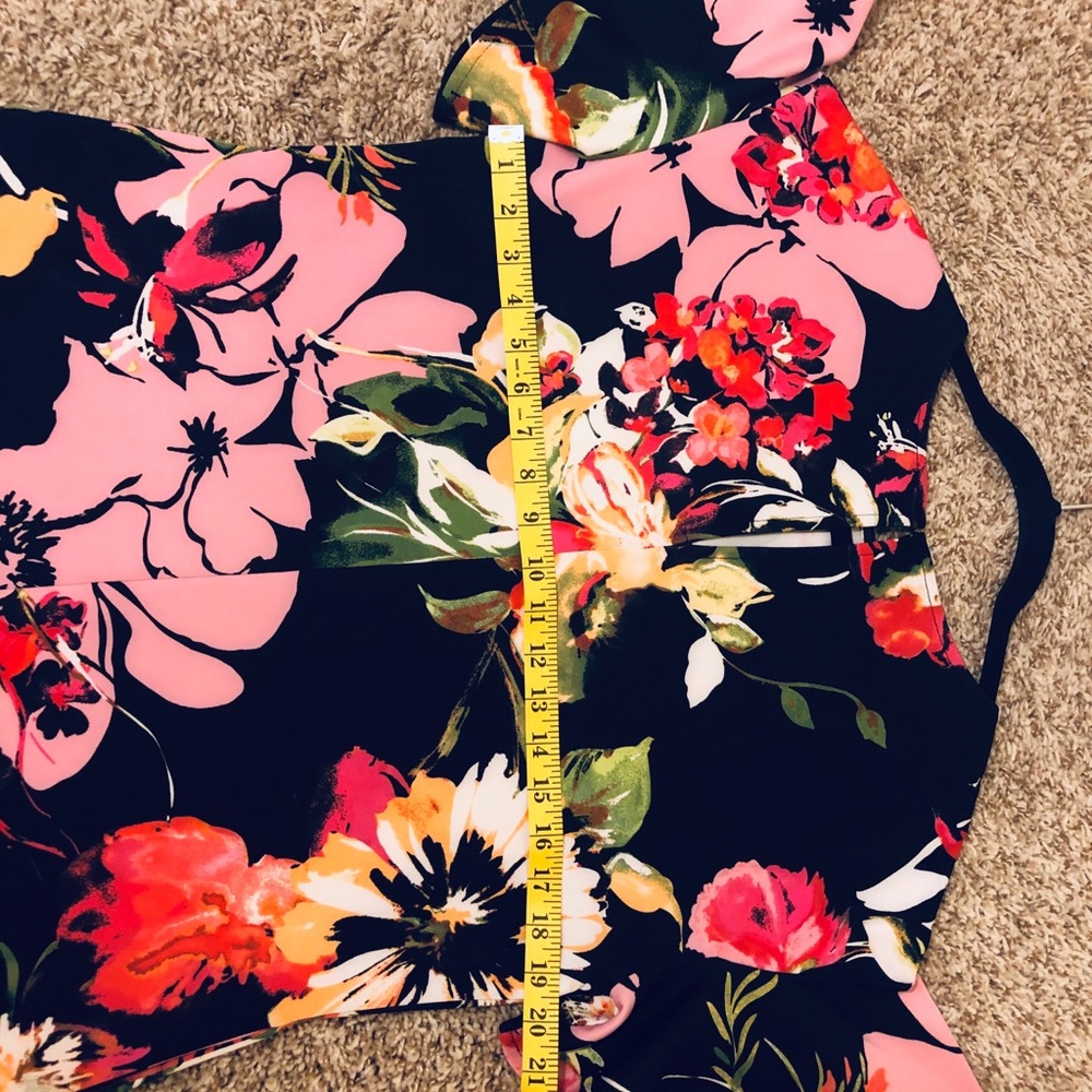 New York & Company Stretch Floral Pattern Dress - Picture 4 of 8